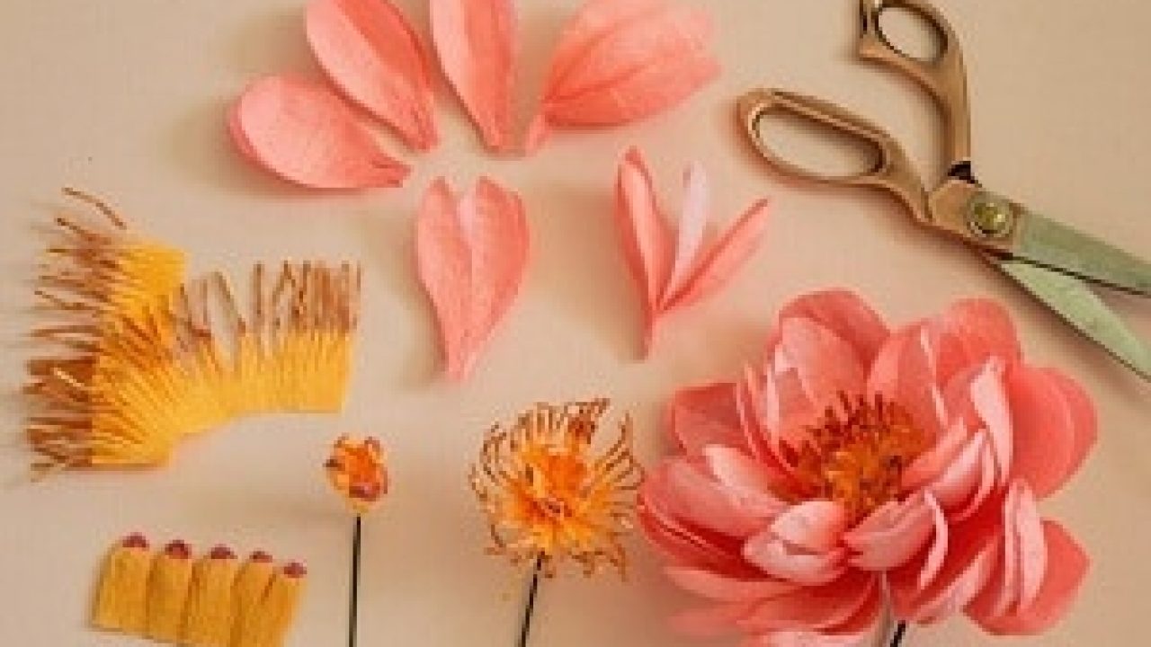 Cara Membuat Bunga Dari Kertas Untuk Valentine Mudah Banget Ilmubudidaya Com